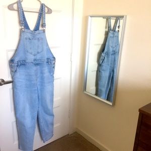 Old Navy Blue Overalls Size 16